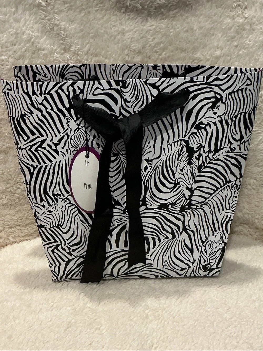 Zebra Gift Bag Collection - 2